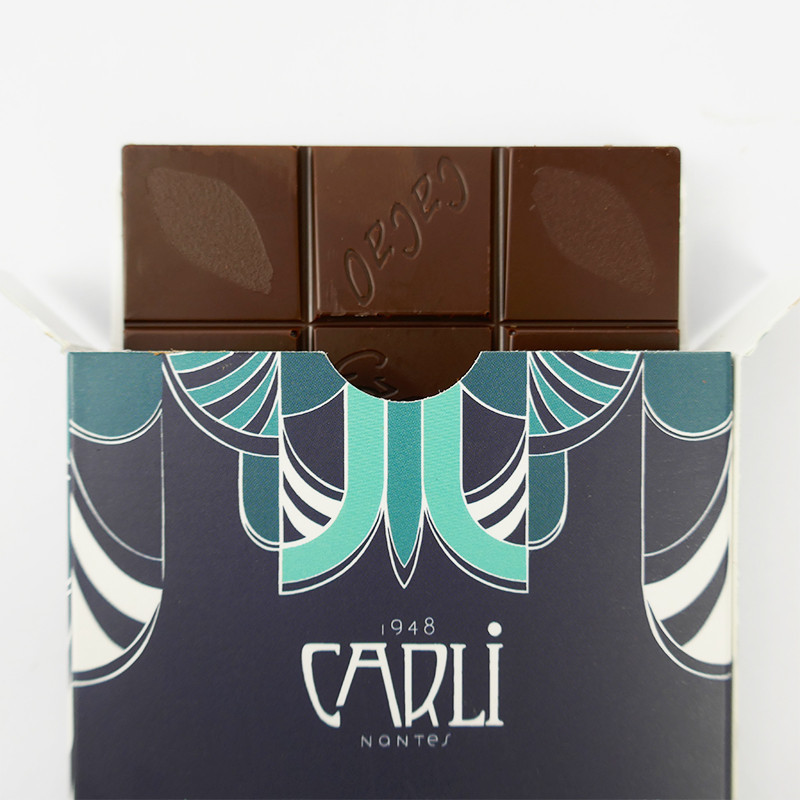 Tablette Guatemala Noir 100% - Artisan Chocolatier Pâtissier à Nantes
