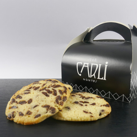 Cookie au Chocolat Noir - Chocolaterie & Pâtisserie à Nantes