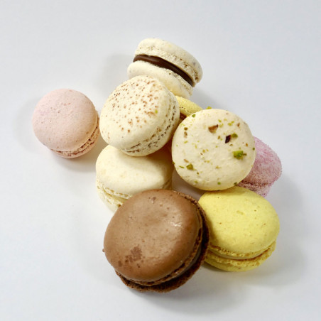 Macarons à la pièce - Chocolaterie pâtisserie Maison Carli à Nantes
