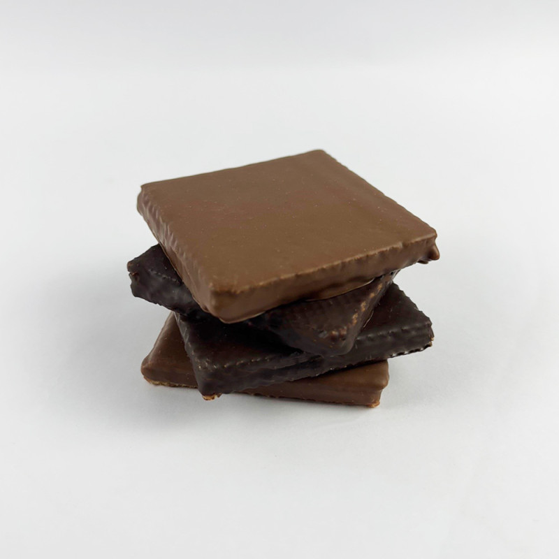 Carré Gaufrette de Chocolat - Pâtisserie Chocolaterie  à Nantes