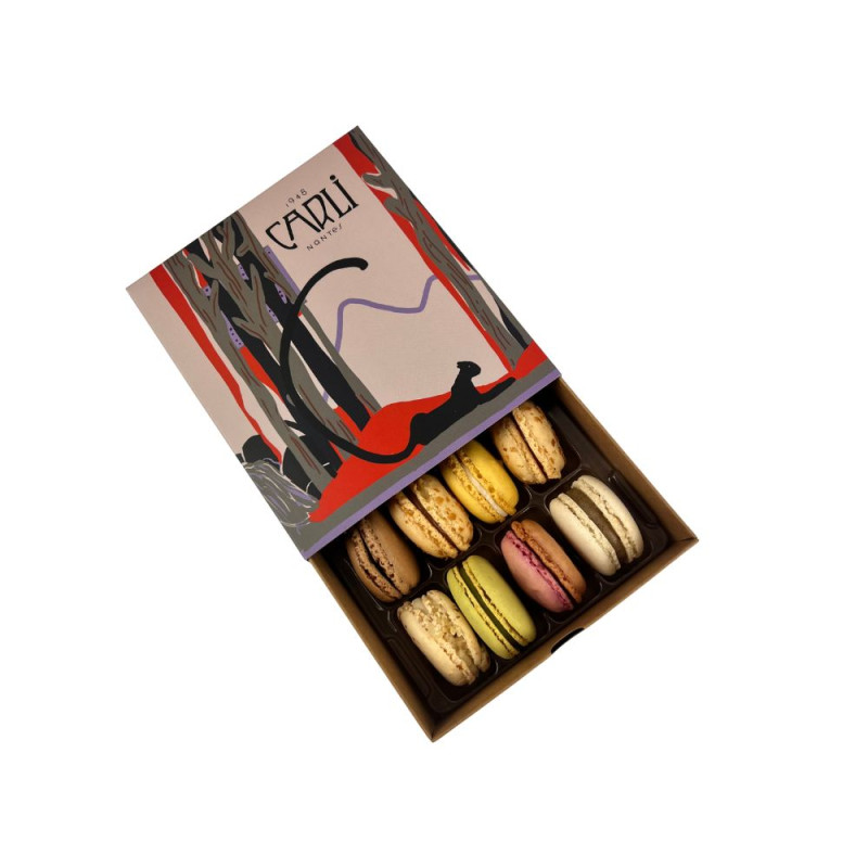 Coffret 12 macarons - Chocolaterie & Pâtisserie à Nantes Depuis 1948