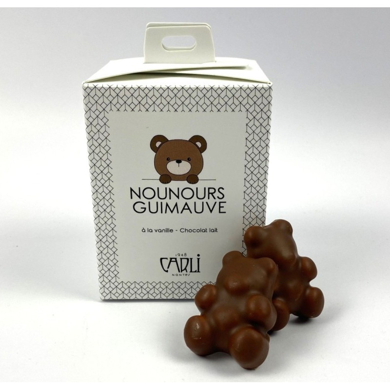 Nounours Guimauve Chocolat Lait - Chocolatier & Pâtissier Depuis 1948
