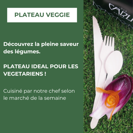 Plateau Veggie - Plateau repas Maison Carli Traiteur à Nantes