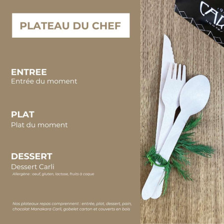 Plateau du Chef - Plateau Repas - Traiteur Maison Carli à Nantes