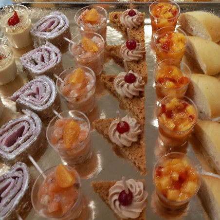 Cocktail Apéritif Mixte 8 pièces - Traiteur Maison Carli à Nantes