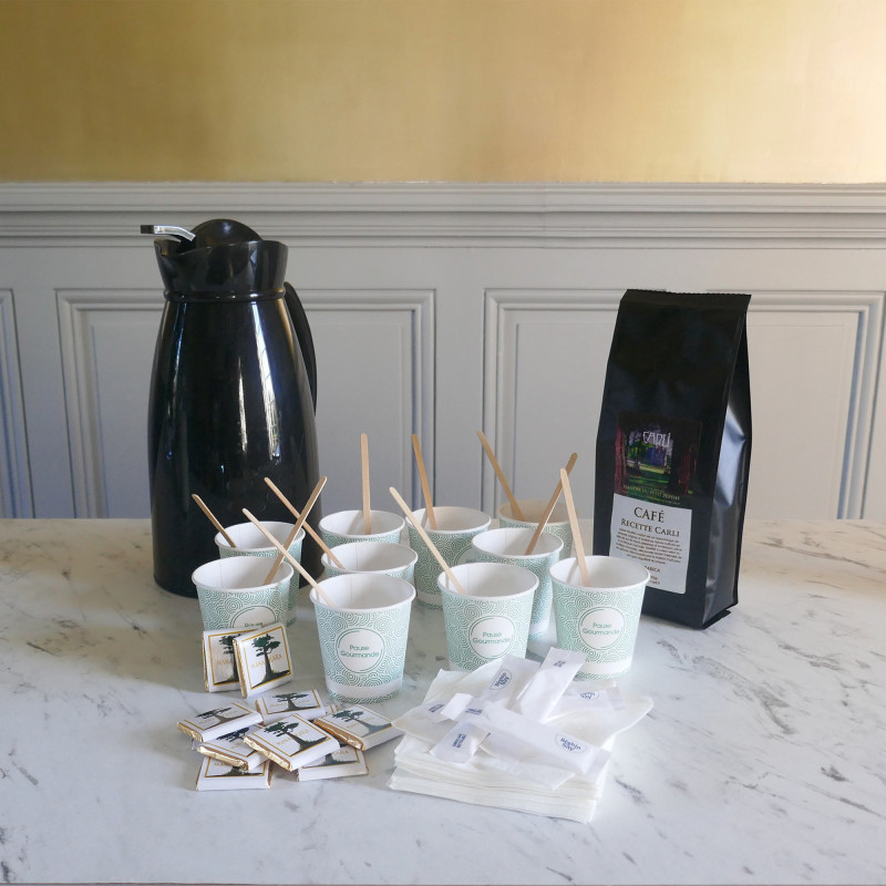 Kit Pause Café Carli 100% Arabica - Maison Carli Traiteur