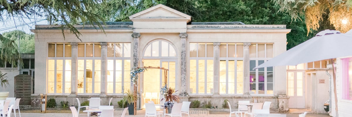 L'orangerie pour votre mariage au Plessis